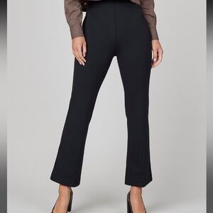 SPANX Perfect Pant Kick Flare Pant in Classic Black Sosa XS